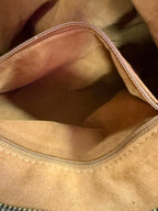 Patricia Nash Leather Whipstitch Patchwork Tote
