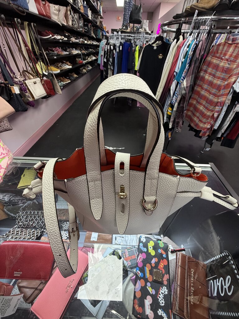 Furla Net Mini Tote Bag Grained Calf Skin
