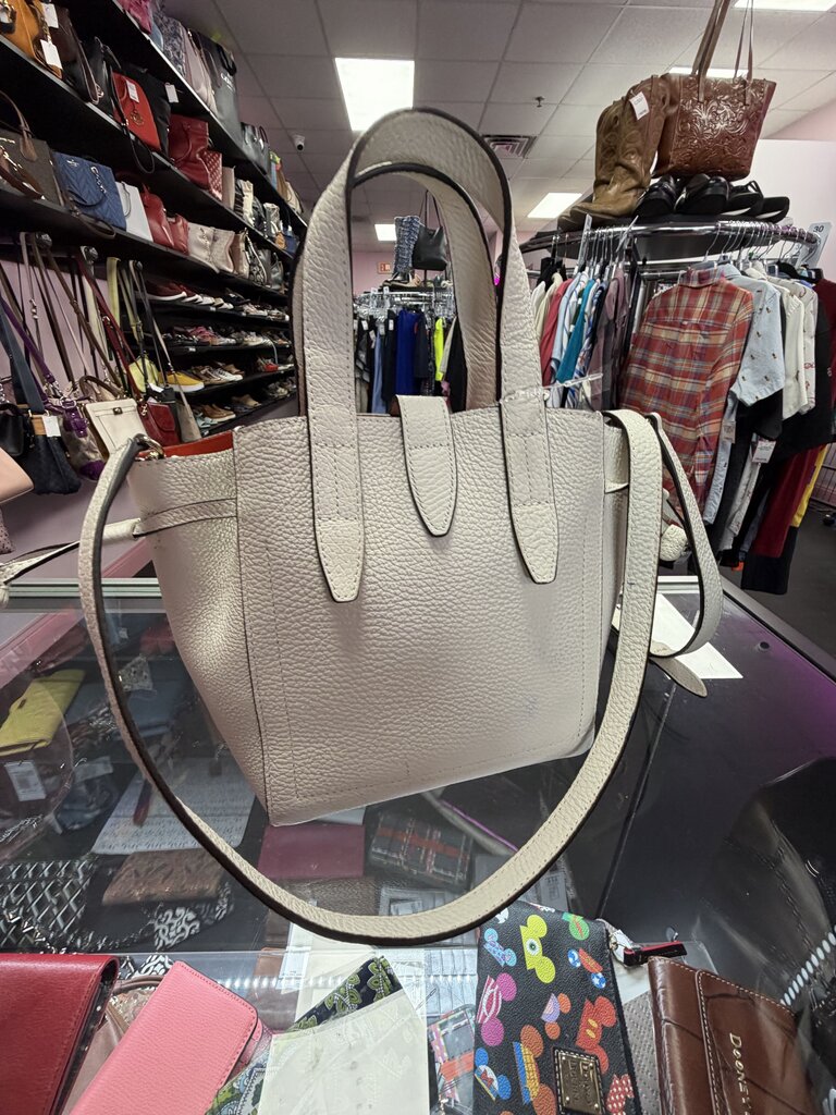 Furla Net Mini Tote Bag Grained Calf Skin