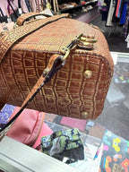 Patricia Nash Crocodile Embossed Backpack