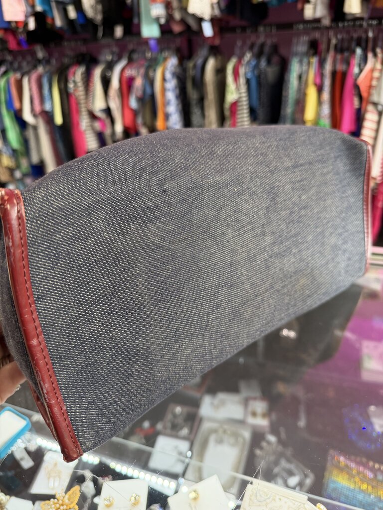 Burberry London Denim Tote Bag