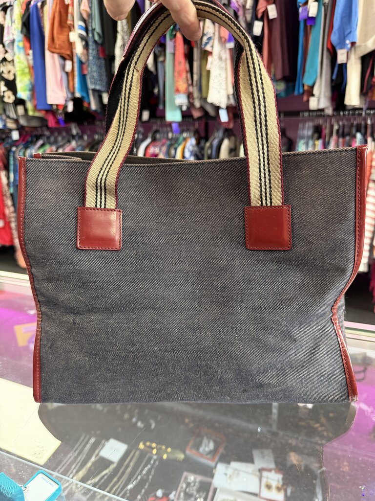 Burberry London Denim Tote Bag