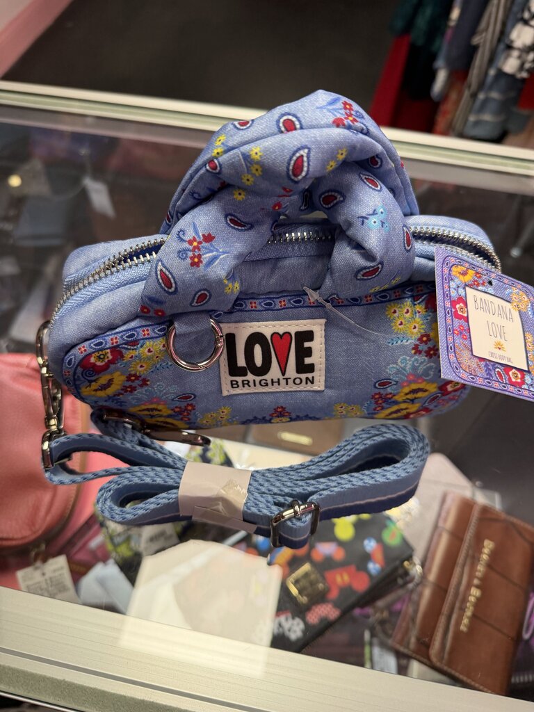 Love Brighton NWT Bandana Love Crossbody Bag