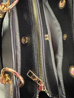 Braided Handle Tassel Satchel