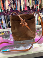Maxx Raffia Leather Strap