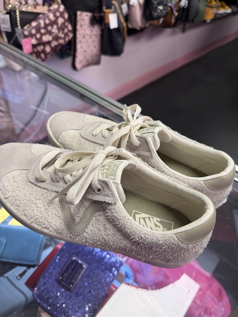9 Vans Sport Low Marshmallow Hairy Suede Sneakers