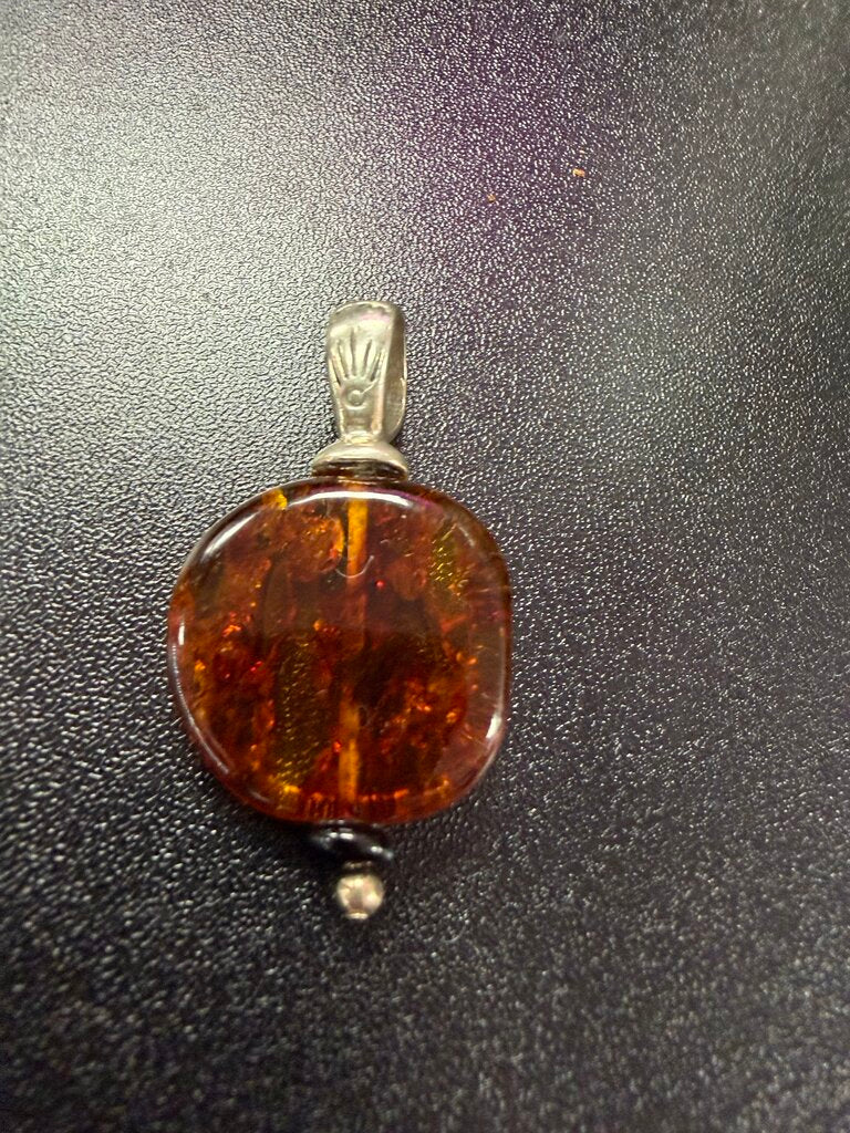 .825 Vintage Baltic Amber Pendant