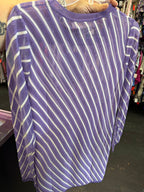 MD DVF L/S Beach Striped Dress