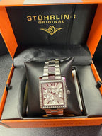 Stuhrling Quartz Watch Square Face