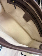 Gucci Ophidia Wash Travel Clutch Pouch GG Zip Bag Double G Interior zipper pocket