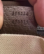 Gucci Ophidia Wash Travel Clutch Pouch GG Zip Bag Double G Interior zipper pocket