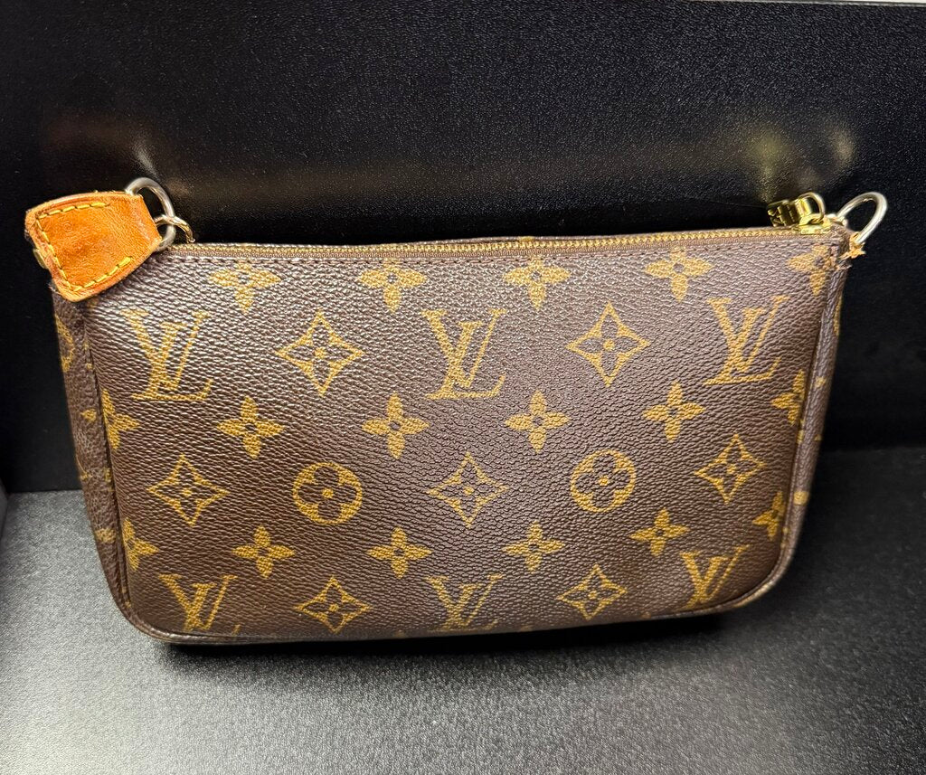 Louis Vuitton Vintage Monogram Pouchette (Chain Is Not.)