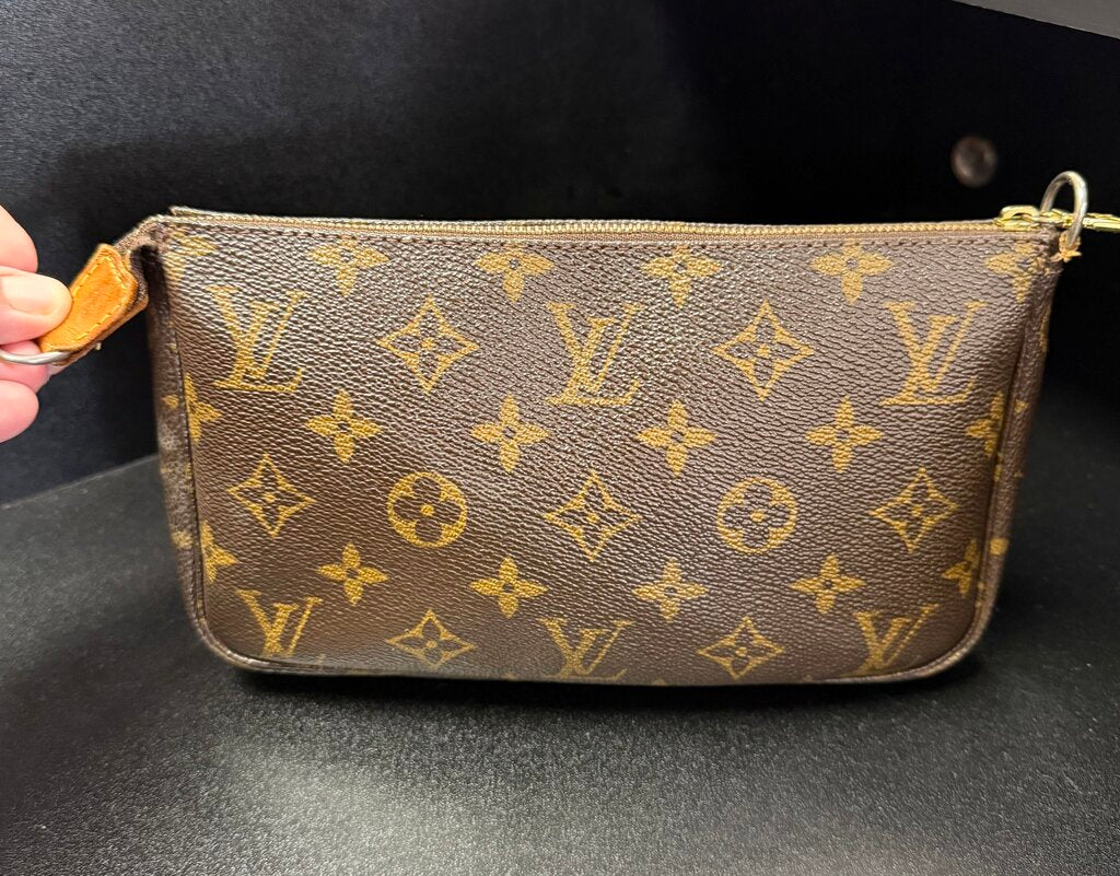 Louis Vuitton Vintage Monogram Pouchette (Chain Is Not.)