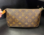 Louis Vuitton Vintage Monogram Pouchette (Chain Is Not.)