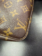Louis Vuitton Vintage Monogram Pouchette (Chain Is Not.)