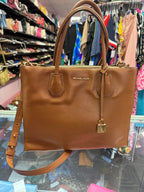 Michael Kors Mercer Pebbled Leather Tote Bag
