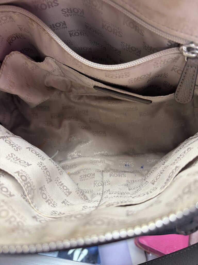 Michael Kor Cindy Large Dome Satchel Saffiano Leather Satchel