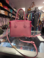 Michael Kors Medium Mercer Satchel Color Block Pink White