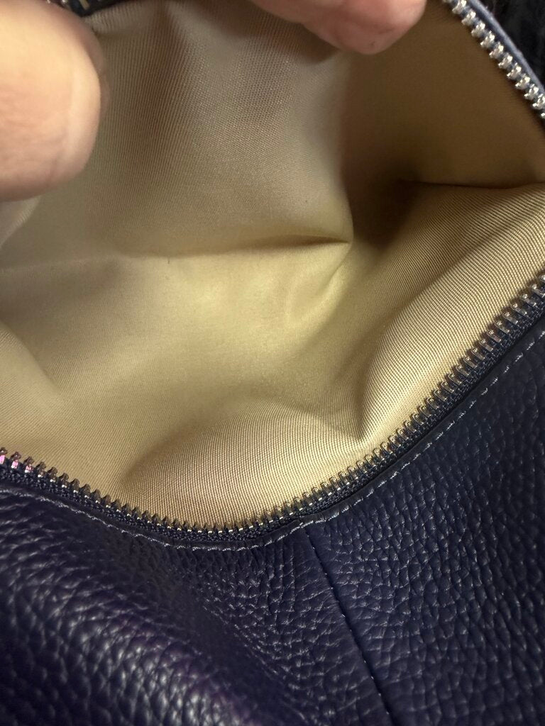 Befen Pebbled Leather Hobo Shoulder Bag