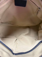 Befen Pebbled Leather Hobo Shoulder Bag
