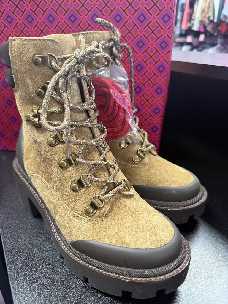 6.5 Tory Burch Lug Sole Hiker Ankle Boot NIB