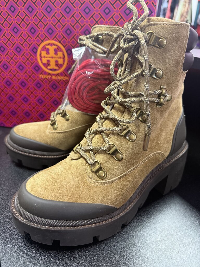 6.5 Tory Burch Lug Sole Hiker Ankle Boot NIB