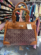 Danbury Mint Monogramed Satchel Initials CD