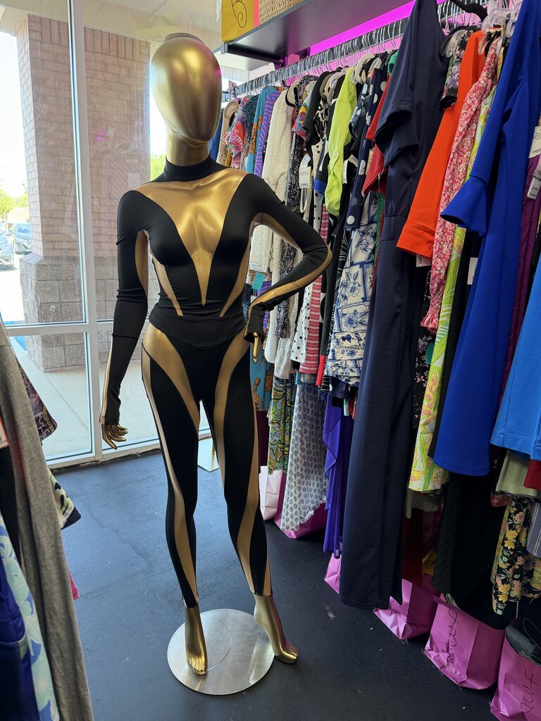 XXS Mugler x H&M Mesh Paneled Leggings