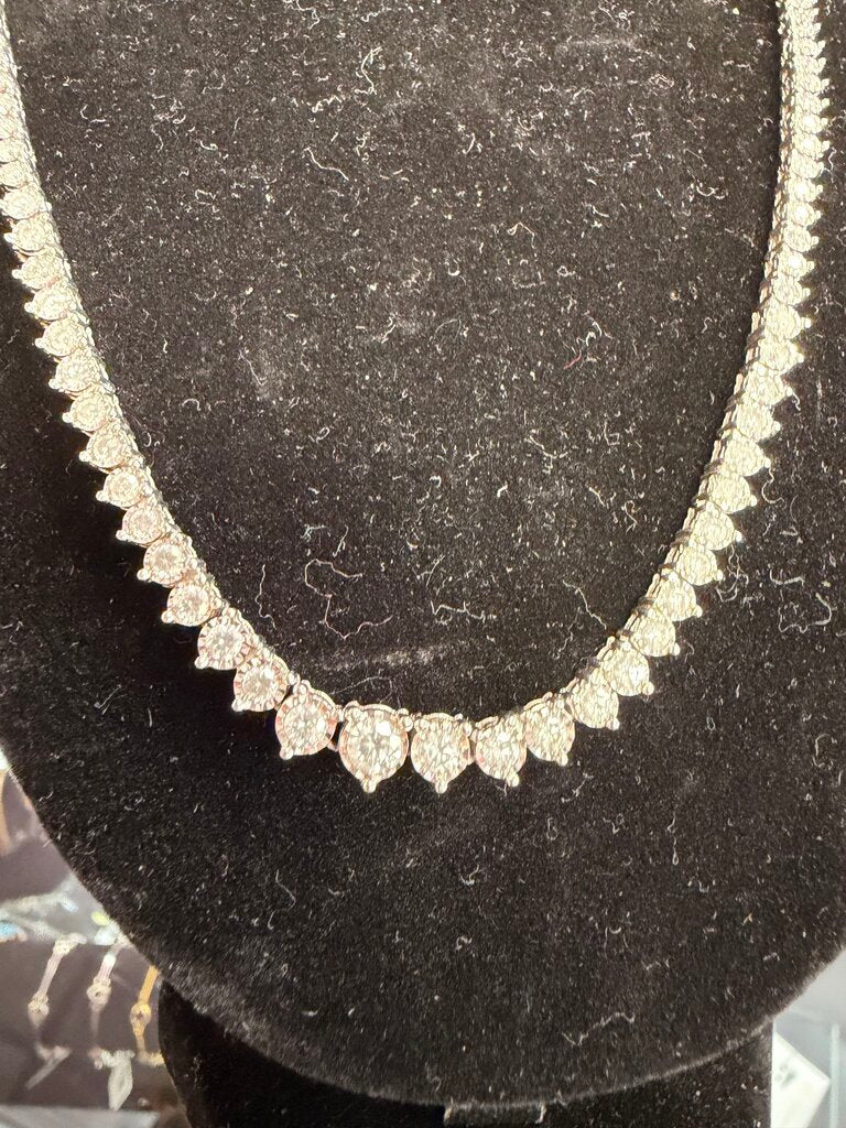 2.00 ct. t.w. Lab Diamond 18' Tennis Necklace in 925