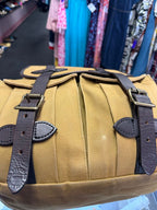 Filson Rugged Twill Rucksack Bridle Leather Straps