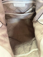 Michael Kors Downtown Astor Shoulder Tote Bag Shorter Strap Cut out of Bag Visually Can't Tell Priced For Such