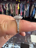 SVVW 14K I2 Near Colorless Size 7 Ring Retails for $4000