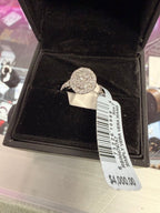 SVVW 14K I2 Near Colorless Size 7 Ring Retails for $4000
