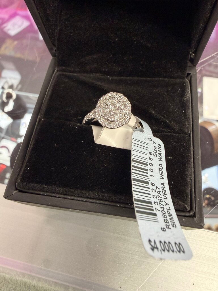 SVVW 14K I2 Near Colorless Size 7 Ring Retails for $4000