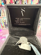 SVVW 14K I2 Near Colorless Size 7 Ring Retails for $4000