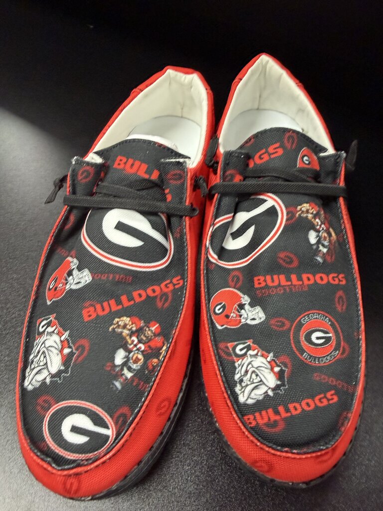 8.5/39 Georgia Bulldog Lace Up Sneaker
