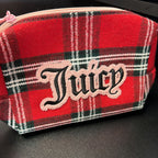 Juicy Couture Plaid Make Up Medium travel Bag