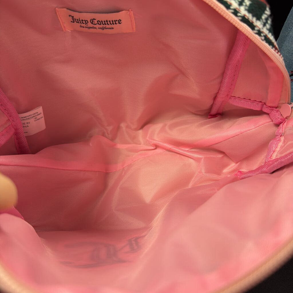 Juicy Couture Plaid Make Up Medium travel Bag