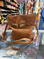 Michael Kors Hamilton Pebbled Leather Crossbody
