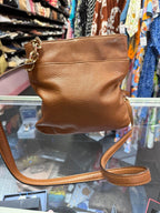 Michael Kors Hamilton Pebbled Leather Crossbody