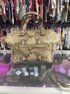 Kate Spade Savannah Parliment Square Exotic Snake Skin Bag