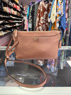 Coach Madison Leather East West Swingpack Crossbody Bag