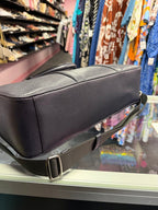 Coach Perry Slim Briefcase Laptop Bag Crossgrain Leather