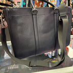 Coach Perry Slim Briefcase Laptop Bag Crossgrain Leather