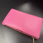 Kate Spade Folding Pebbled Leather Wallet