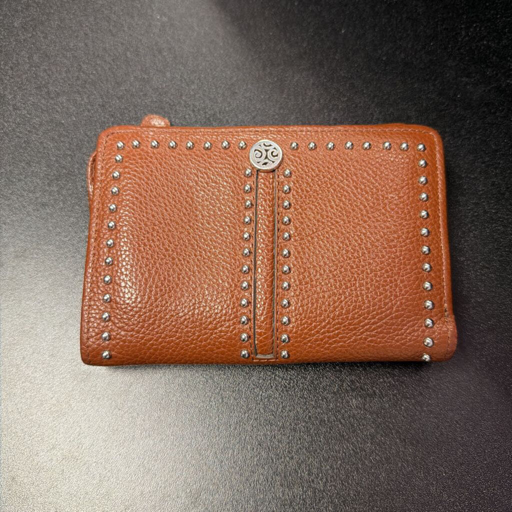 Brighton Pretty Tough Medium Zip Studded Wallet
