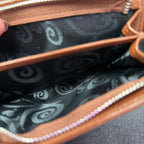 Brighton Pretty Tough Medium Zip Studded Wallet