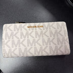 Michael Kors Jet Set Signature 3 Compartment Wallet