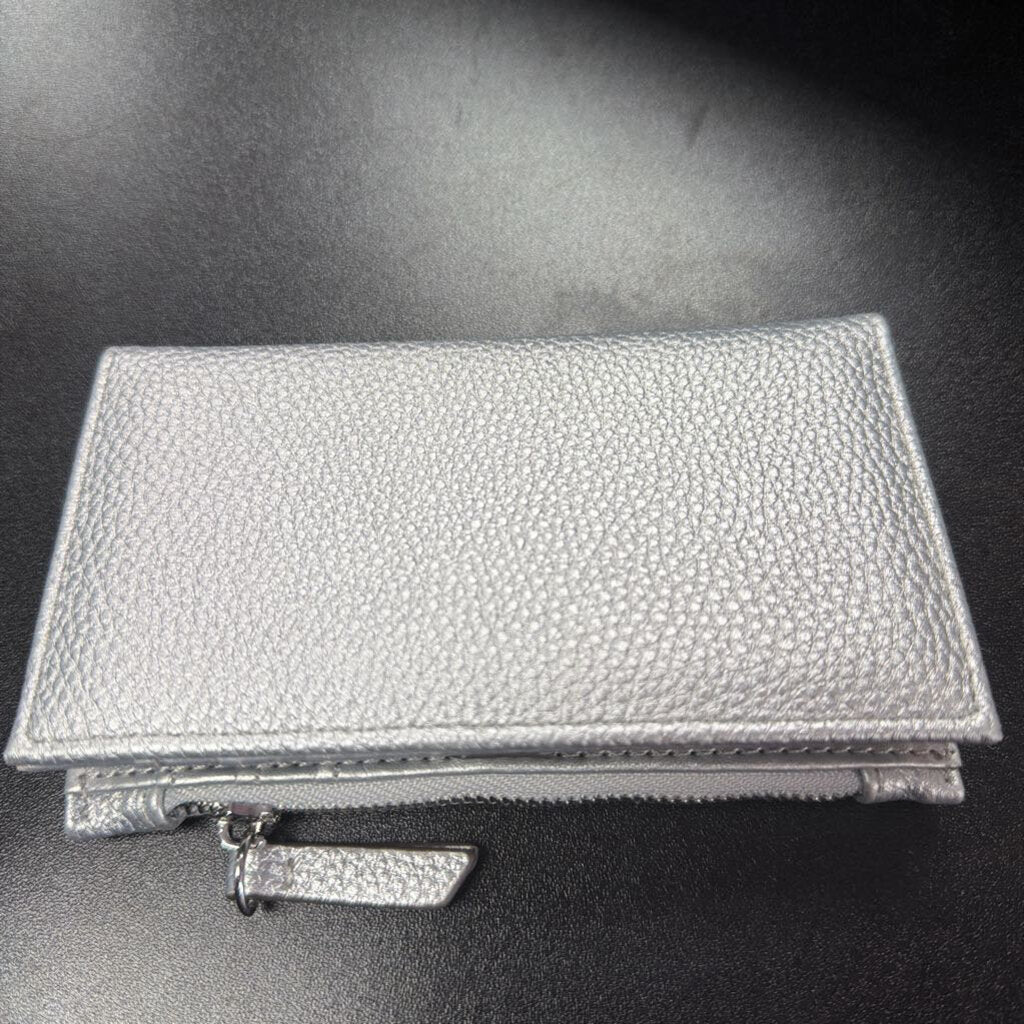 Nanette Lepore Metallic Pebbled Leather Wallet