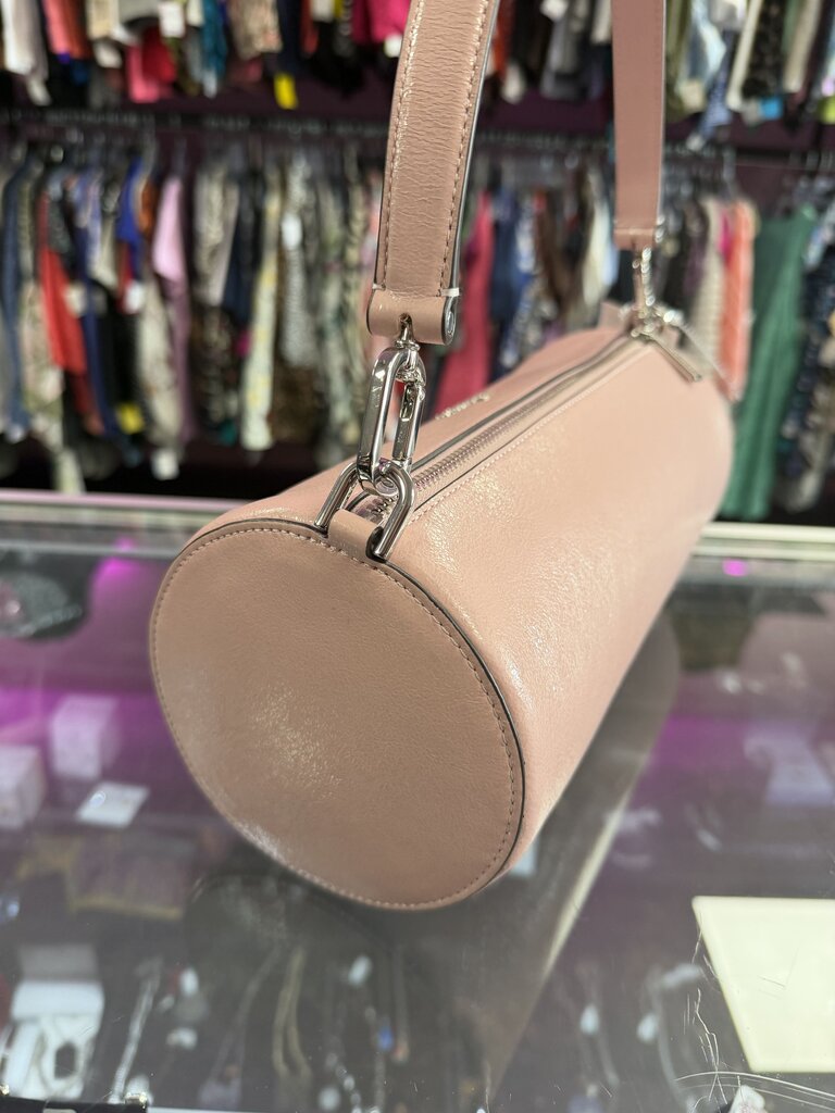 Kate Spade New York Barrel Bag in Glazed Leather Medium Shoulder Bag